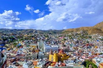 Scenic view of Guanajuato