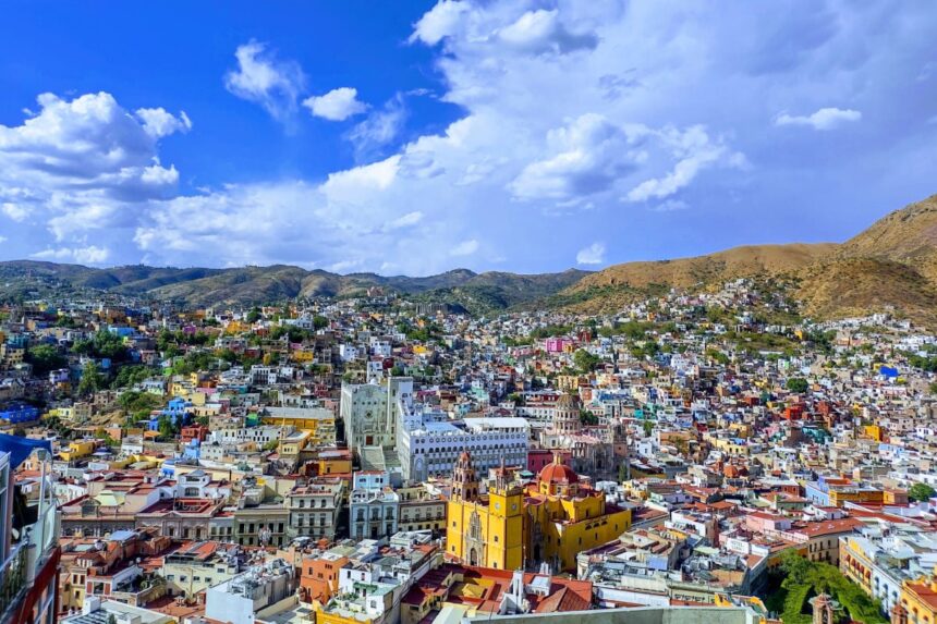 Scenic view of Guanajuato