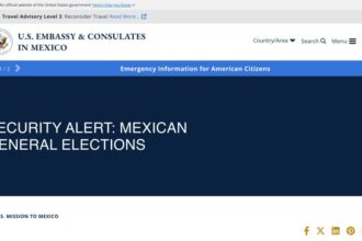 U.S. Embassy In Mexico Warns Americans Over Post-elections Demonstrations