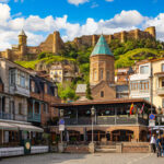 Old Town Tbilisi In Georgia, Eurasia, Eastern Europe, Western Asia