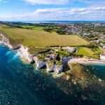 Aerial view of Isle of Wight