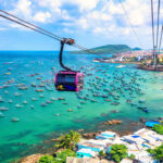 Cable Car In Phu Quoc Island, Vietnam, Southeast Asia