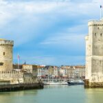 Historic Tower In La Rochelle, France, Europe