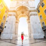 Woman in Lisbon, Portugal