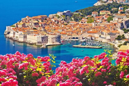 Panoramic View Of Dubrovnik Old Town, Croatia, Mediterranean Europe