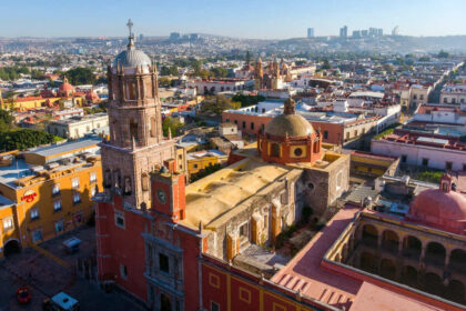 Aerial View Of Queretaro, Mexico, Latin America