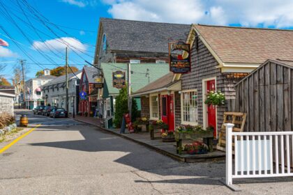 Charming shops in Kennebunkport, ME