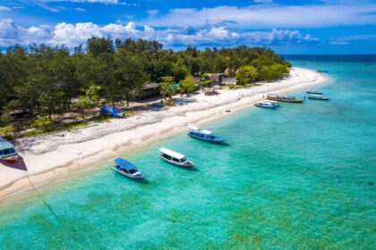 Panoramic View Of Lombok, Indonesia, Southeast Asia