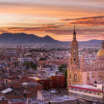 Aerial View Of The Historic Center Of Aguascalientes, Mexico