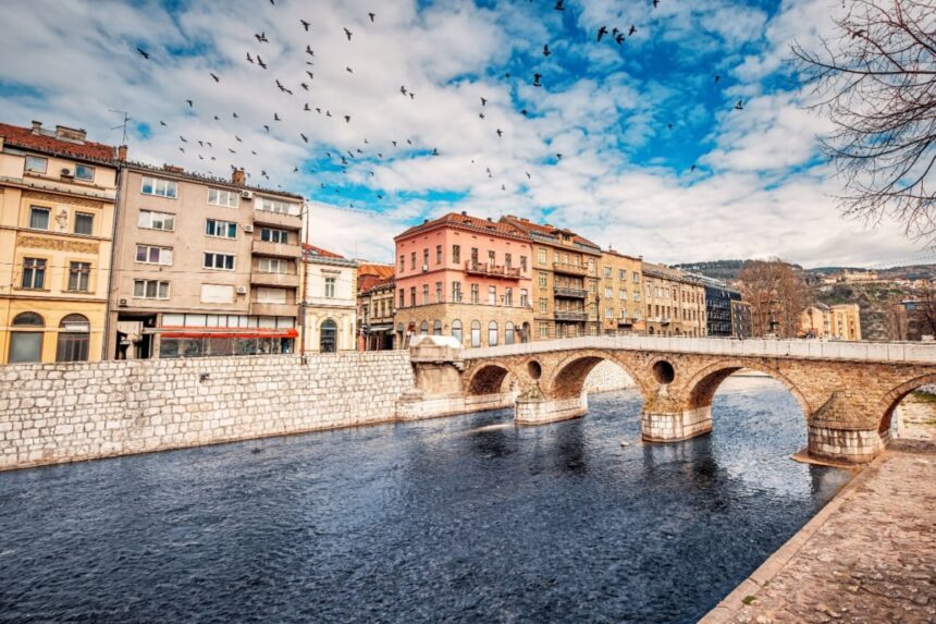 City views in Sarajevo