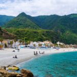 Paradisal beach in Scilla, Italy