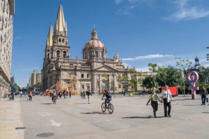 Guadalajara Cathedral In Mexico