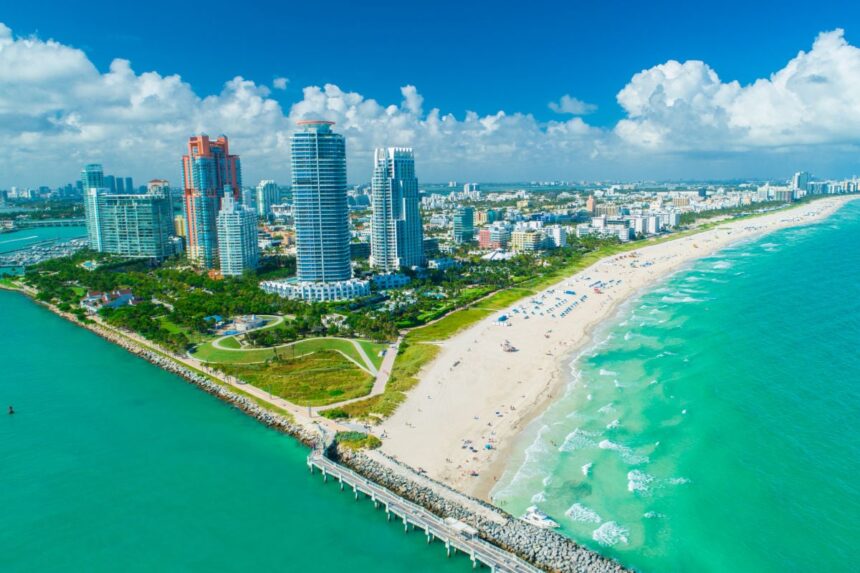 View of South Beach, Miami