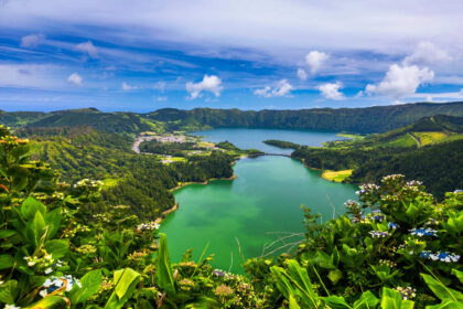 Sete Cidades In Sao Miguel, Azores Islands, Portugal