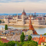 Hungarian Parliament Seen From Fishermen