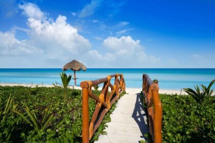 Panoramic View Of Holbox Island, Mexico