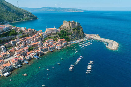 Aerial View Of Reggio Calabria, Italy