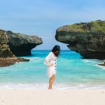 Woman on Sumba beach