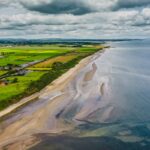 Beautiful coastline of Balbriggan, Ireland