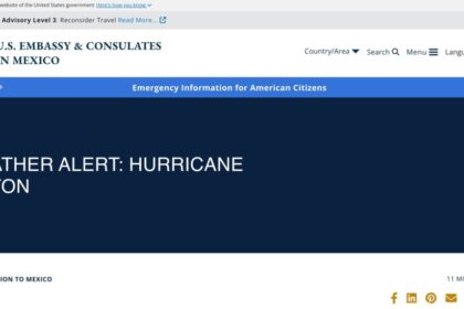 Mexico’s U.S. Embassy Issues Hurricane Alert for Yucatan Peninsula