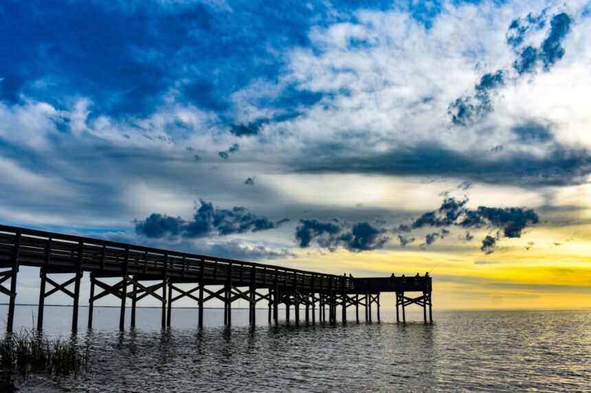 Pier in Fort Island, FL