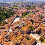 Aerial View Of Gorizia, Italy