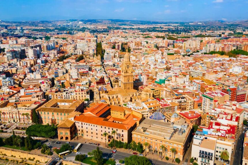 Aerial View Of Murcia, Spain