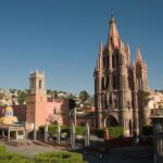 Pink Church In San Miguel De Allende, Mexico