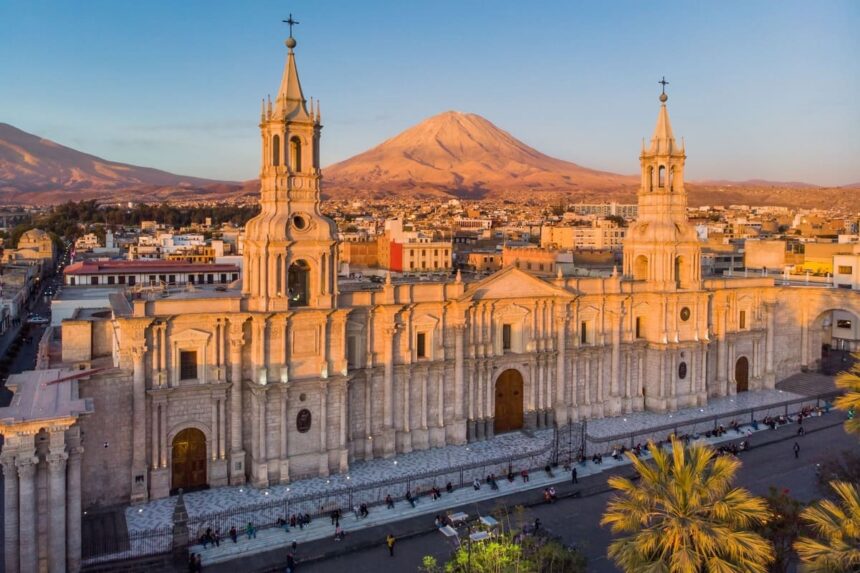 Panoramic View Of Arequipa, Peru