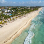 Aerial View Of Playa Del Carmen, Mexico