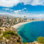 Panoramic View Of Benidorm, Spain