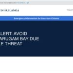 U.S. Issues Urgent “Terrorist Threat Warning” For Americans Traveling in Sri Lanka