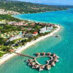 Aerial View Of Jamaica, Caribbean Sea