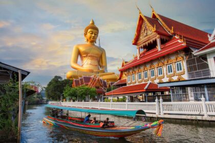 Cruise Along The Waterfront In Bangkok, Thailand