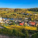 Quaint wine town along Moselle in Luxembourg