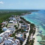 Aerial View Of Cozumel, Mexico