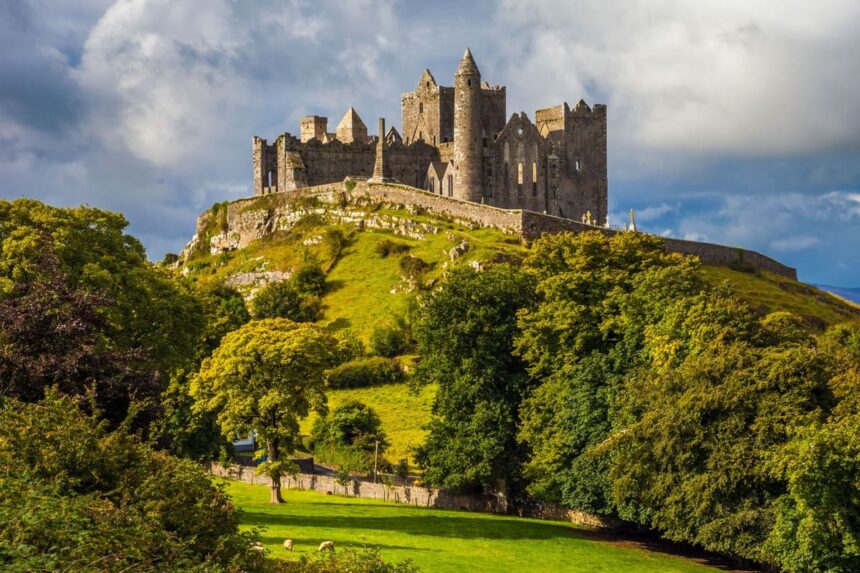 Historic Rock Of Cashel In Ireland