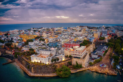 Aerial View Of San Juan, Puerto Rico