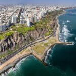 Coastline of Lima, Peru