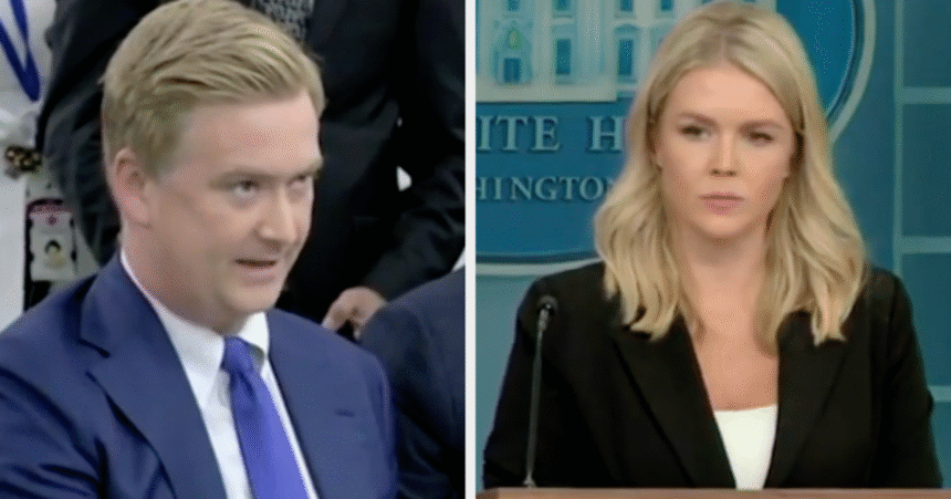 Fox Reporter Confronts Karoline Leavitt Over Bondi's Epstein Comment
