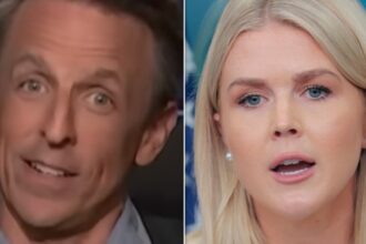 Karoline Leavitt Blows Seth Meyers' Mind In Spoof Presser