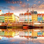 Panoramic View Of Copenhagen, Denmark
