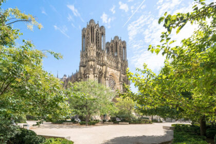 Notre-Dame de Reims Cathedral In France