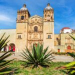 The Church and convent of Santo Domingo de Guzman in Oaxaca, Mexico.
