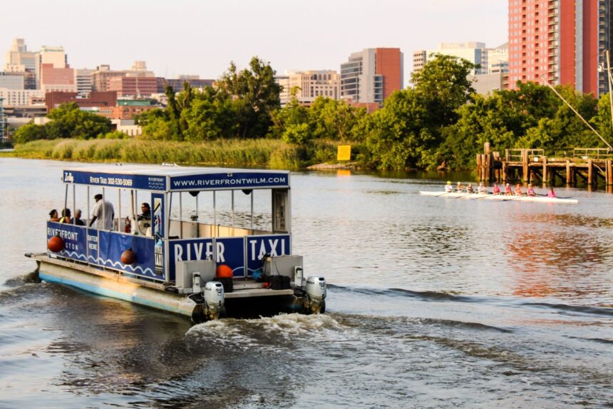 Water taxi in Wilmington, DE