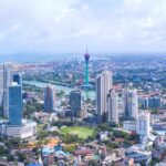Aerial View Of Colombo, Capital Of Sri Lanka