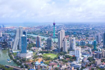 Aerial View Of Colombo, Capital Of Sri Lanka