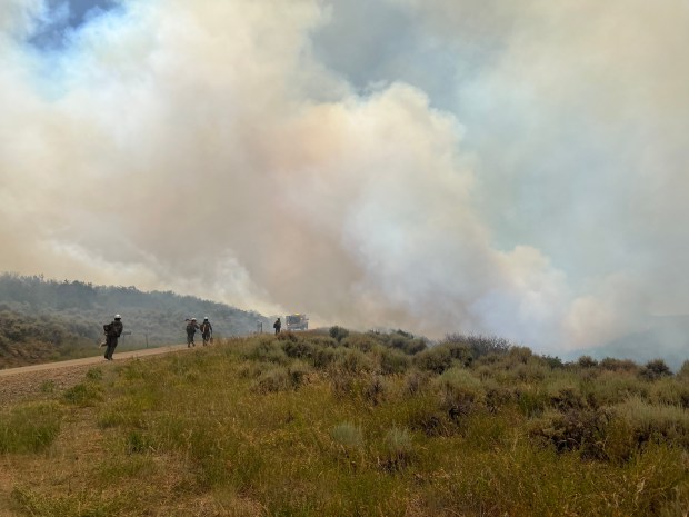 Utah wildfire crosses into Montrose County