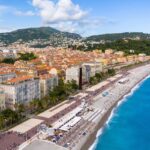 Aerial Panoramic View Of Nice, France