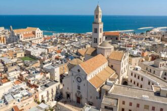 Aerial View Of Bari, Italy